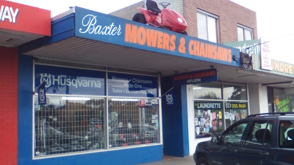 Baxter Mowers & Chainsaws | store | 86 Baxter-Tooradin Rd, Baxter VIC 3911, Australia | 0359714290 OR +61 3 5971 4290