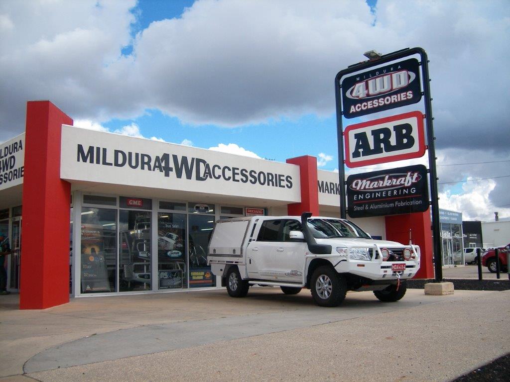 Mildura 4 Wheel Drive Accessories | 55 Seventh St E, Mildura VIC 3500, Australia | Phone: (03) 5021 3213