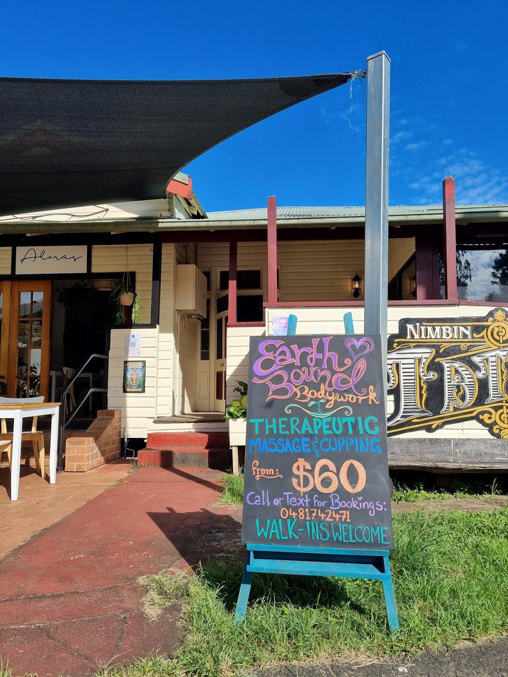 EarthBound BodyWork | 76 Cullen St, Nimbin NSW 2480, Australia | Phone: 0481 742 471