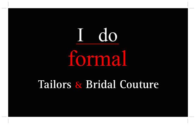 I do formal Tailors & Bridal Couture | clothing store | 204 Mt Alexander Rd, Travancore VIC 3032, Australia | 0425779155 OR +61 425 779 155