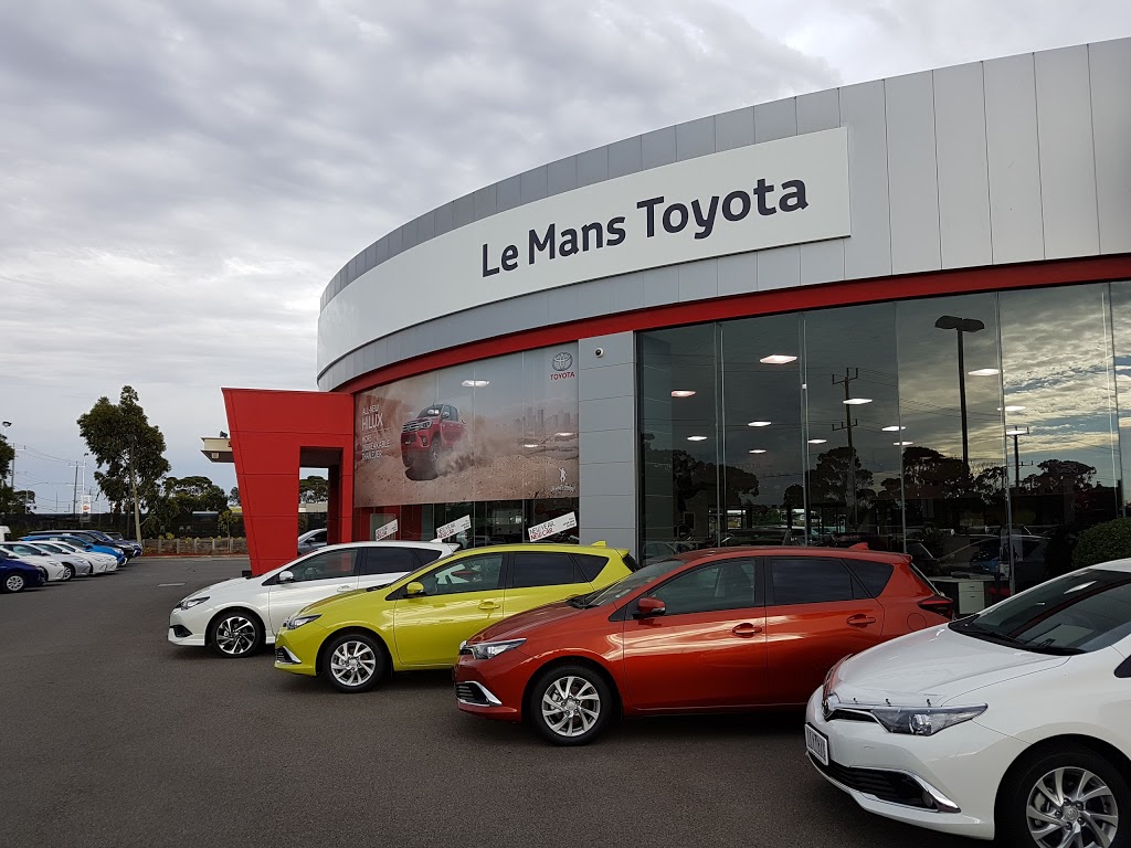 Le Mans Toyota - Deer Park | 770 Ballarat Rd, Deer Park VIC 3023, Australia | Phone: (03) 8363 3000