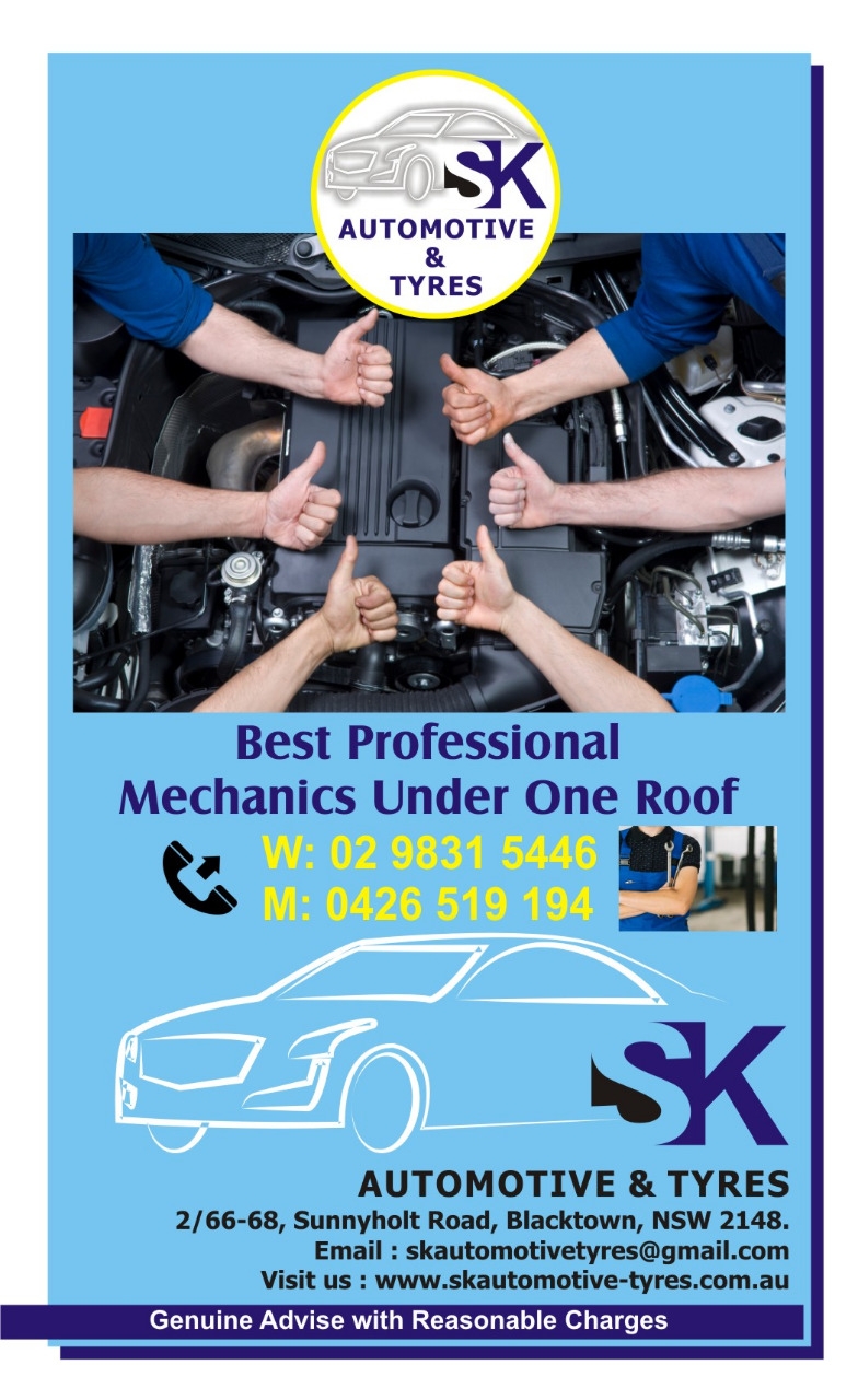 SK Automotive & Tyres | car repair | 2/68 Sunnyholt Rd, Blacktown NSW 2148, Australia | 0426519194 OR +61 426 519 194