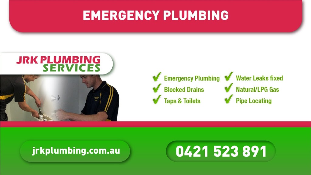 JRK Plumbing Services P/L | Po Box 16, Wistow SA 5251, Australia | Phone: 0421 523 891