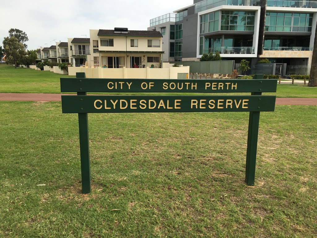 Clydesdale Reserve | Mill Point Rd & Witcomb Pl, South Perth WA 6151, Australia | Phone: (08) 9474 0777