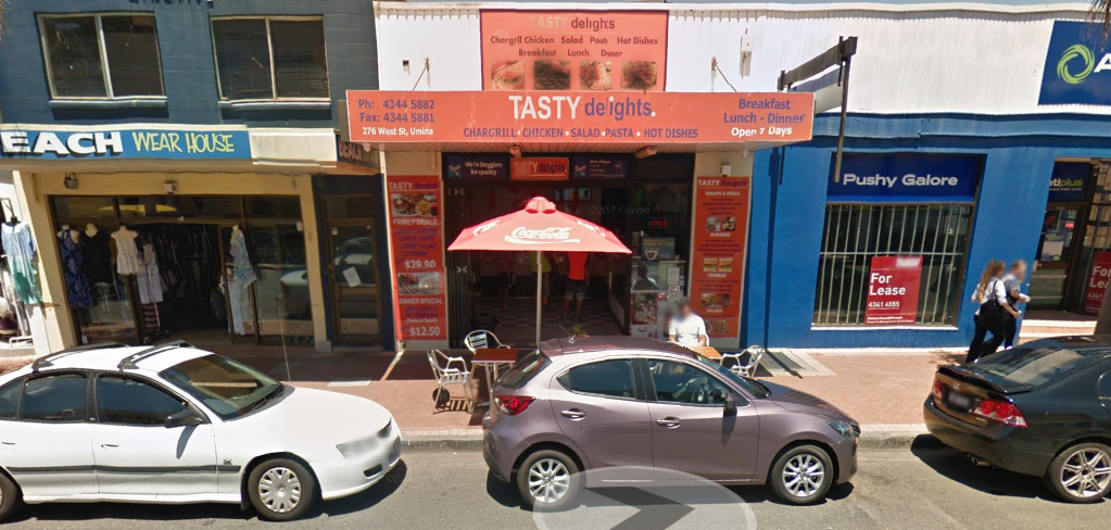 Tasty Delights | restaurant | 2/276 West St, Umina Beach NSW 2257, Australia | 0243445882 OR +61 2 4344 5882