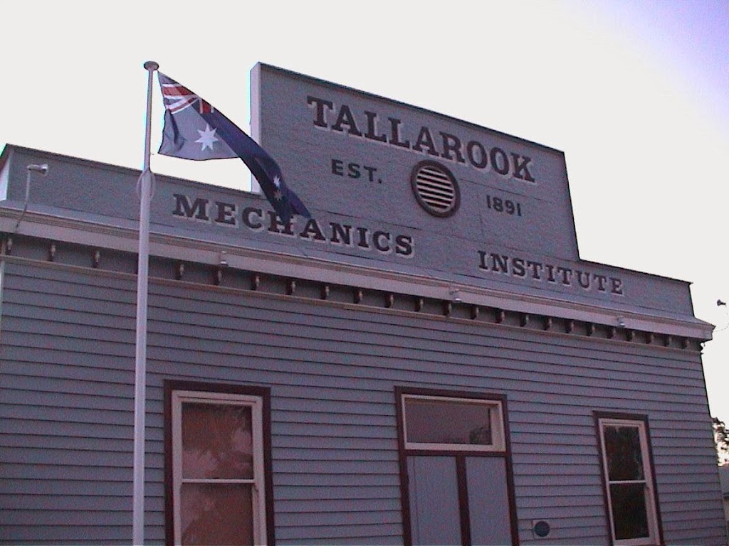 Tallarook Mechanics Institute | 44 Main Rd, Tallarook VIC 3659, Australia | Phone: 0411 339 041