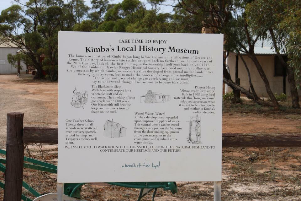 Kimba and Gawler Ranges Historical Museum | museum | Eyre Hwy, Kimba SA 5641, Australia | 0886272205 OR +61 8 8627 2205