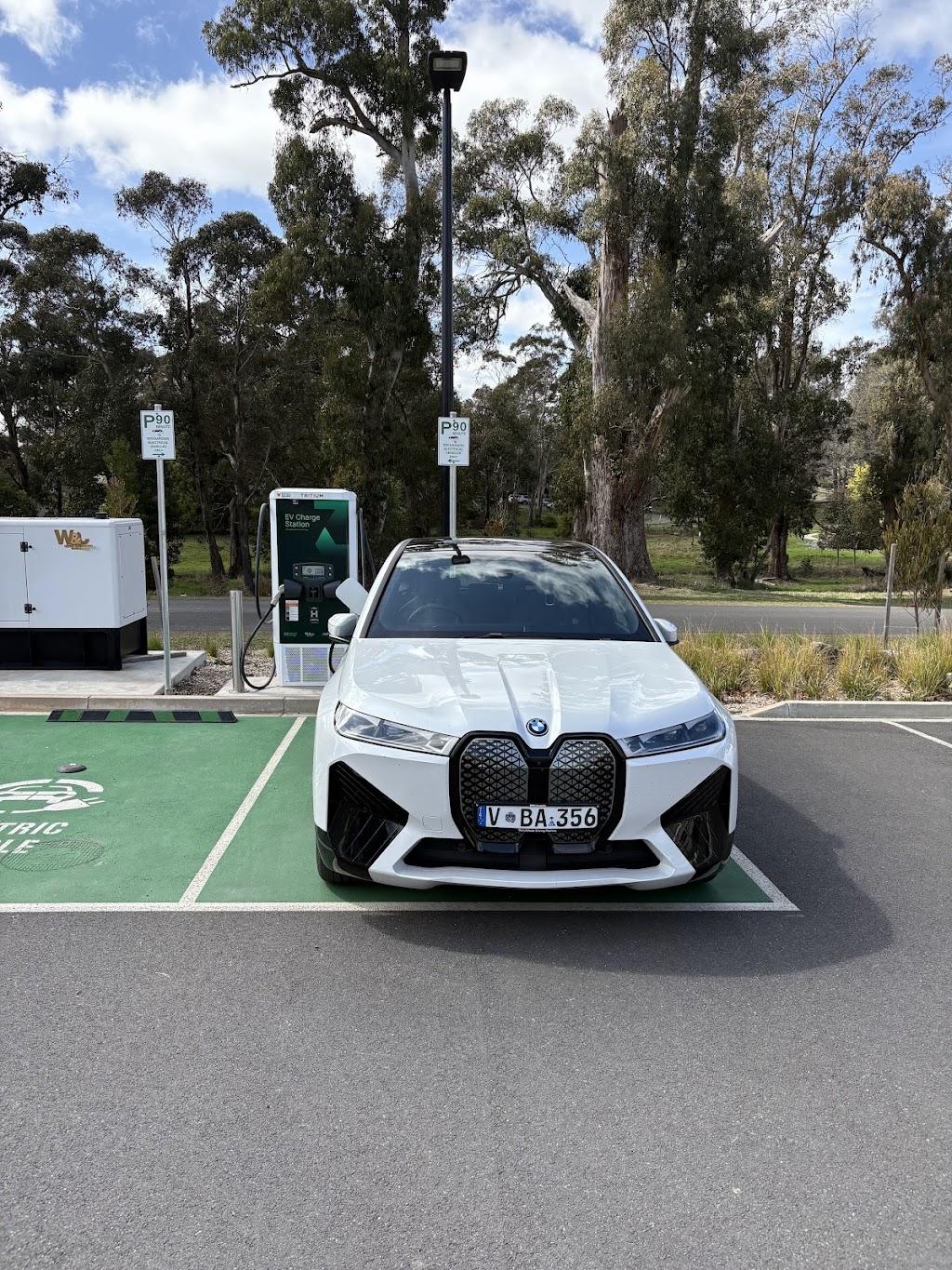 Chargefox Charging Station | 66 High St, Trentham VIC 3458, Australia | Phone: 1300 518 038