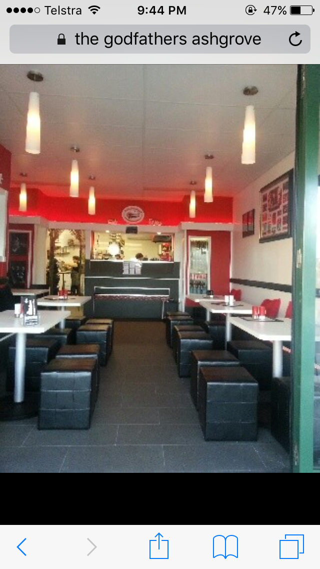 The Godfathers Pizza & pasta bar Ashgrove | restaurant | shop 9/338 Waterworks Rd, Ashgrove QLD 4060, Australia | 0733663362 OR +61 7 3366 3362