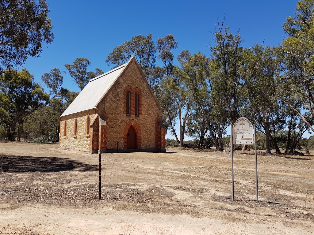 st peters (pebble church) anglican church | church | 367 Dunolly Rd, Carapooee VIC 3477, Australia