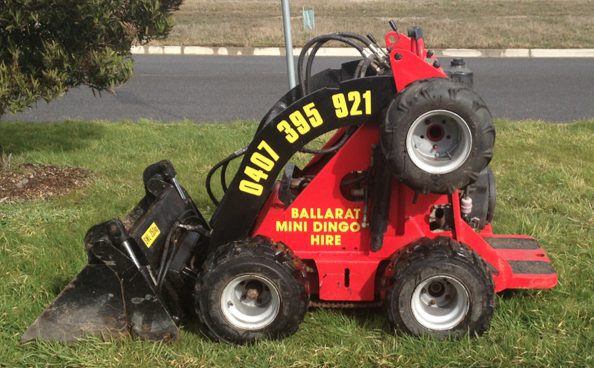 Ballarat Mini Dingo Hire | 1/128 Elsworth St E, Canadian VIC 3350, Australia | Phone: 0407 395 921