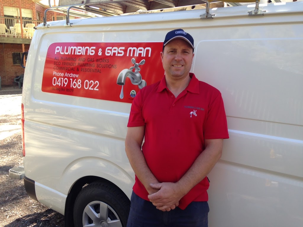 Plumbing and Gas Man | 31 Tallarook Rd, Hawthorndene SA 5051, Australia | Phone: 0419 168 022