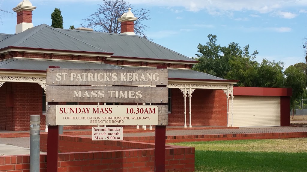 Saint Patricks Catholic Church | church | 90 Nolan St, Kerang VIC 3579, Australia | 0354521041 OR +61 3 5452 1041