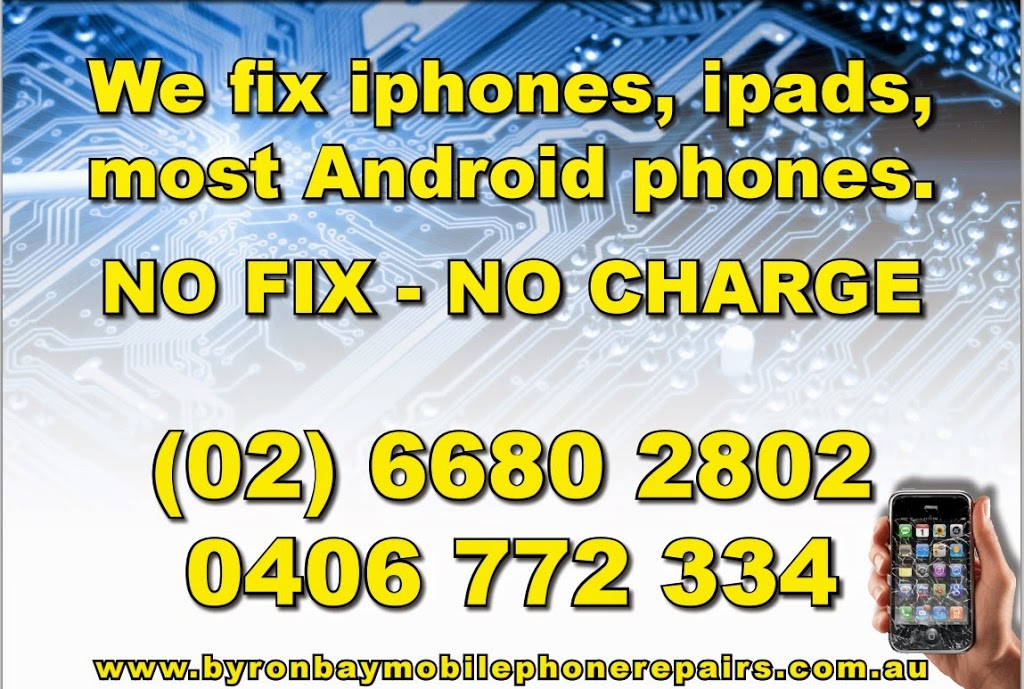 Byron Bay Mobile Phone Repairs | store | 78 Rajah Rd, Ocean Shores NSW 2483, Australia | 0406772334 OR +61 406 772 334