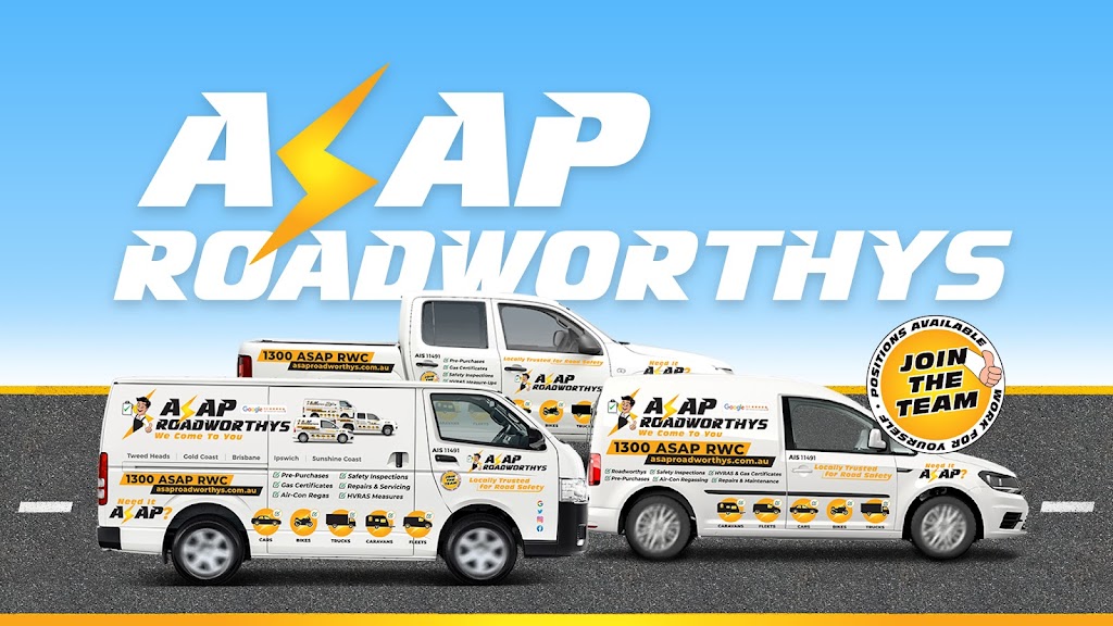 ASAP Mobile Roadworthy Ipswich |  | Uldis Pl, Bellbird Park QLD 4300, Australia | 0730595222 OR +61 7 3059 5222