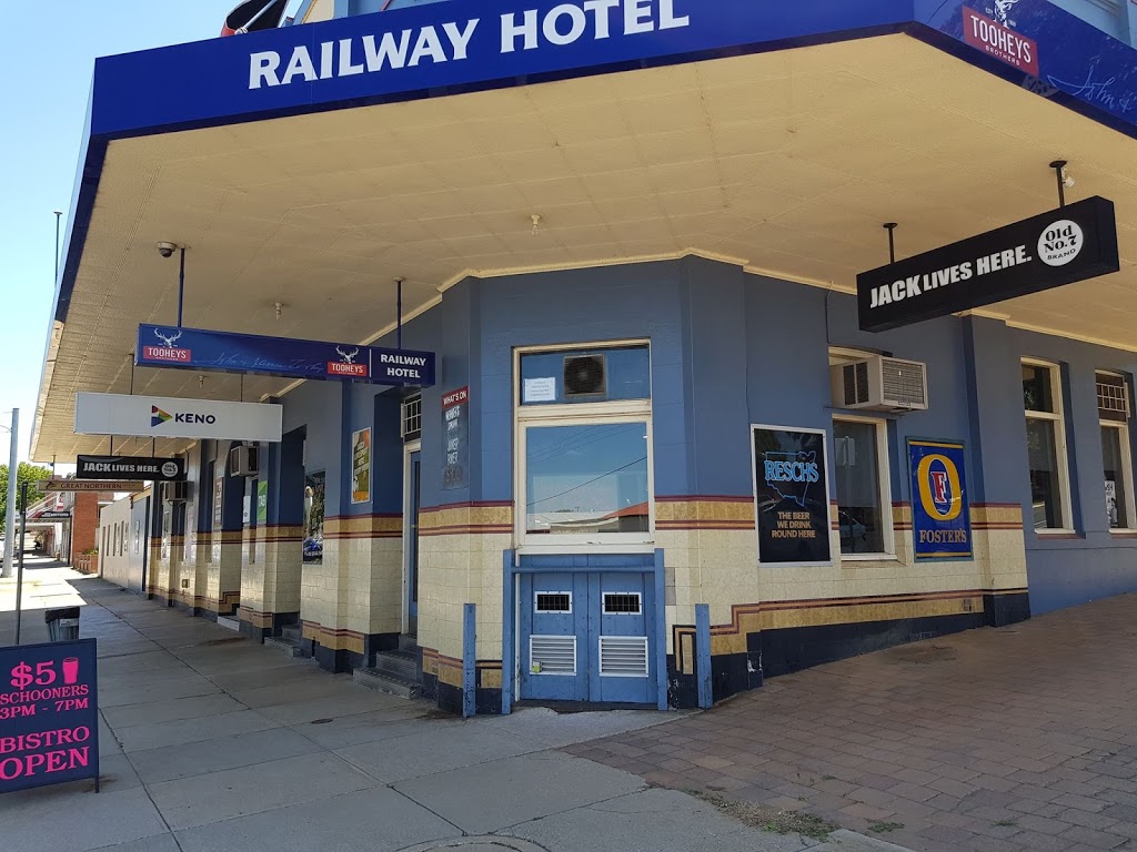 Railway Hotel Cowra | lodging | 154 Kendal St, Cowra NSW 2794, Australia | 0263422290 OR +61 2 6342 2290
