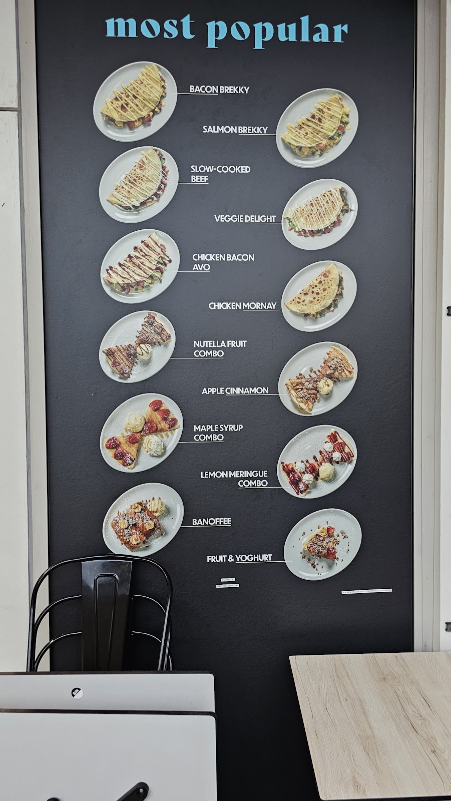 Crepe n Roll | 685 Old Cleveland Rd E, Wellington Point QLD 4160, Australia | Phone: 0452 273 739