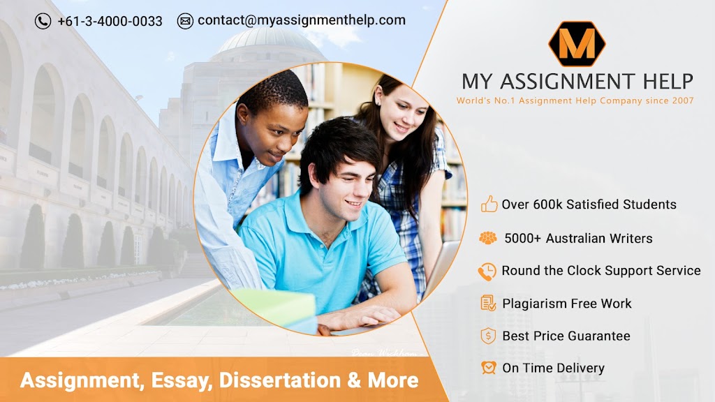 Assignment Help Canberra - Essay Help | Suite 135 2, Endeavour House, Captain Cook Cres, Canberra ACT 2603, Australia | Phone: (03) 4000 0033