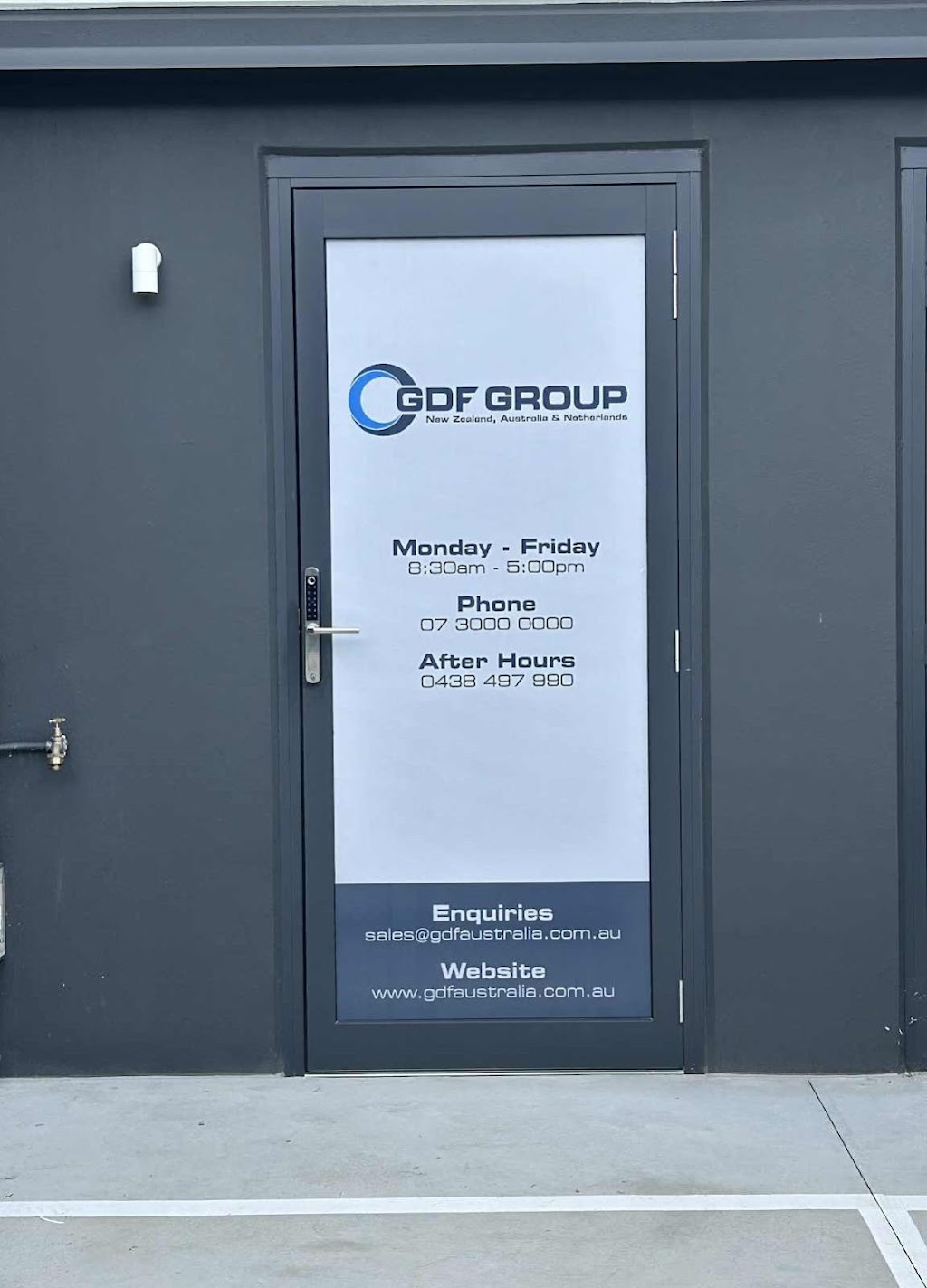 GDF AUSTRALIA PTY LTD | Unit 8/19 Gates Road, Flagstone QLD 4280, Australia | Phone: (07) 3155 5455