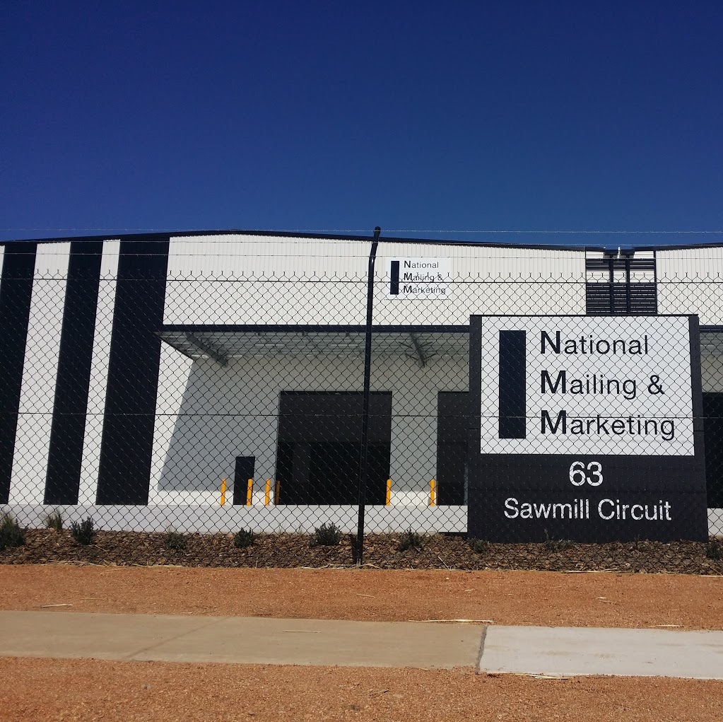 National Mailing & Marketing Pty Ltd, | storage | 63 Sawmill Circuit, Hume ACT 2620, Australia | 0262691000 OR +61 2 6269 1000