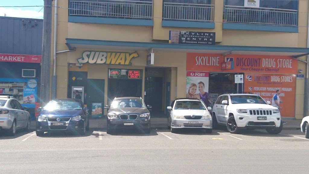 Subway | 2/14 Frenchs Forest Rd E, Frenchs Forest NSW 2086, Australia | Phone: (02) 9452 5939