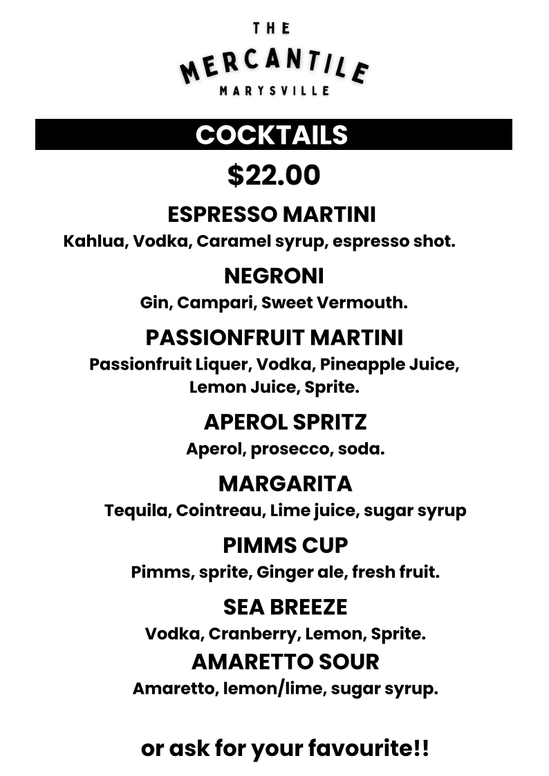 The Mercantile Marysville | 1/18 Murchison St, Marysville VIC 3779, Australia | Phone: 0419 483 562