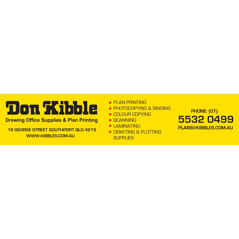 Don Kibble Drawing Office Supplies Pty Ltd | store | 18 George St, Southport QLD 4215, Australia | 0755320499 OR +61 7 5532 0499