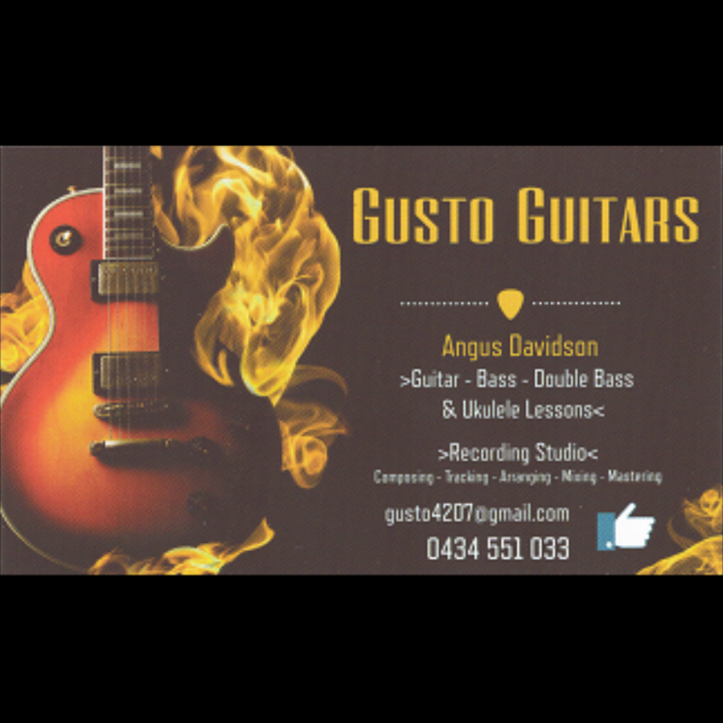 Gusto Guitars | electronics store | 73-83 Natalie Rd, Buccan QLD 4207, Australia | 0434551033 OR +61 434 551 033