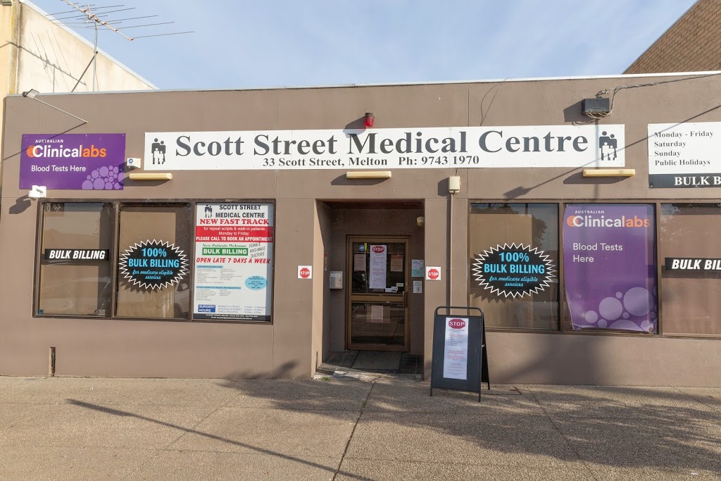 Scott Street Medical Centre | 33 Scott St, Melton VIC 3337, Australia | Phone: (03) 9743 1970
