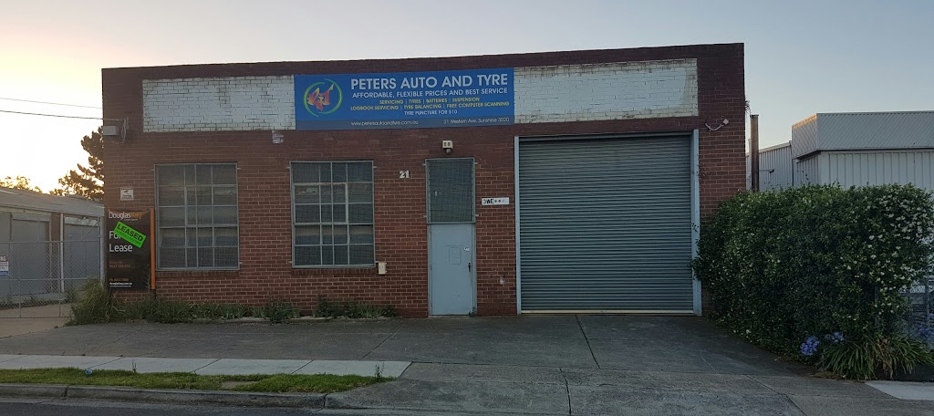 Peters Auto and Tyre - Cheap Tyre Sunshine - Mechanic Sunshine B | car repair | 21 Western Ave, Sunshine VIC 3020, Australia | 0423629088 OR +61 423 629 088