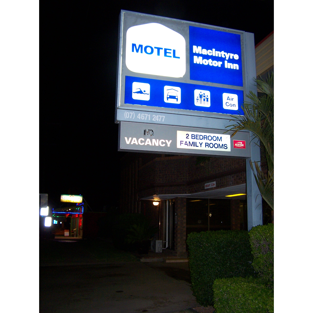 Macintyre Motor Inn Goondiwindi | lodging | 15 McLean St, Goondiwindi QLD 4390, Australia | 0746712477 OR +61 7 4671 2477