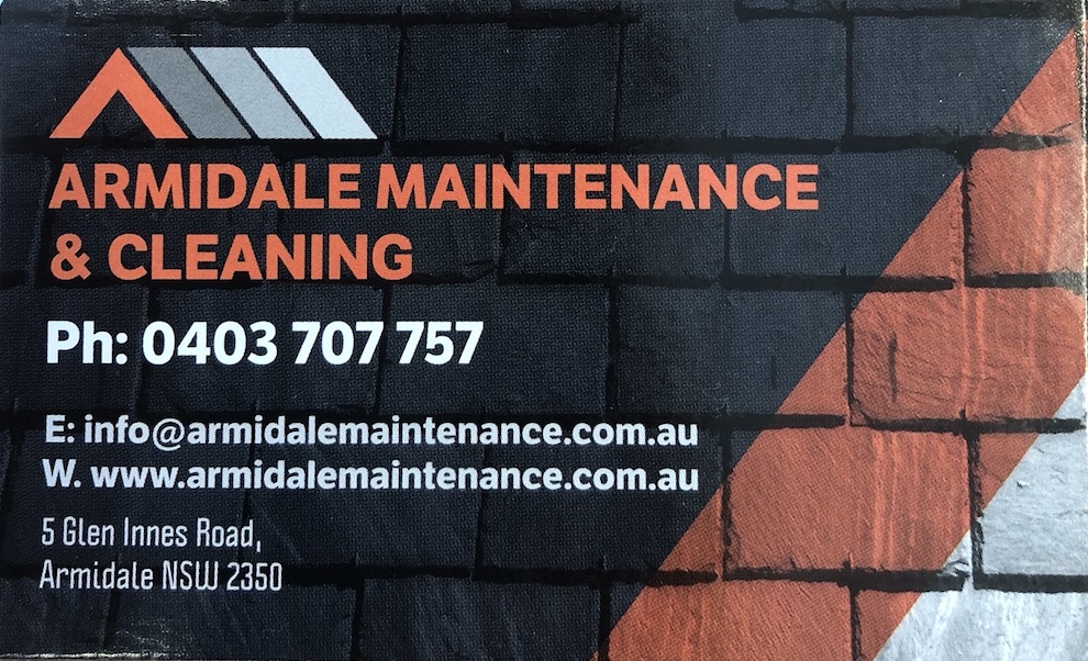 Armidale Maintenance & Cleaning | car wash | 5 Glen Innes Rd, Armidale NSW 2350, Australia | 0403707757 OR +61 403 707 757