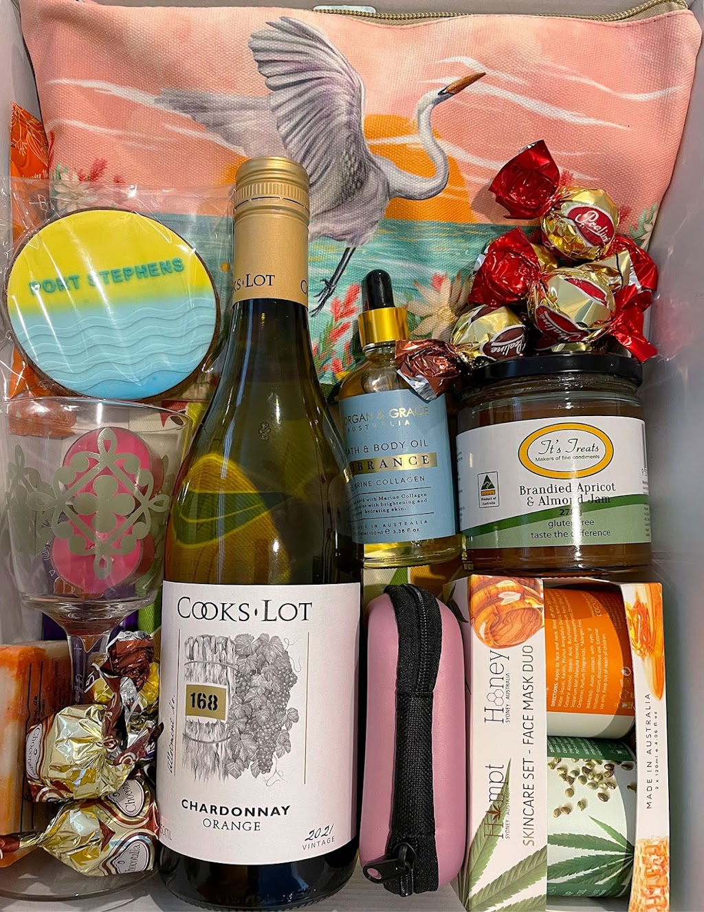 Bay Hampers | 25 Anchorage Cct, Anna Bay NSW 2316, Australia | Phone: 0419 298 953