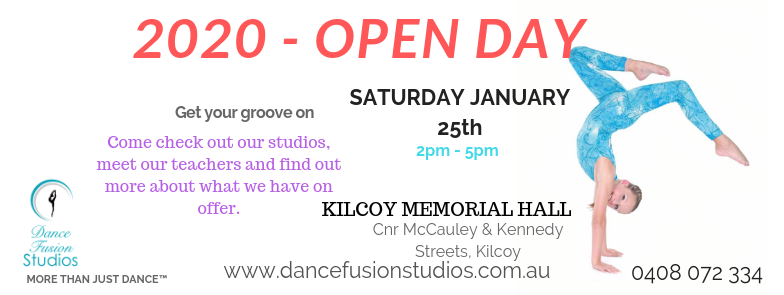 Dance Fusion Studios - Kilcoy Branch | 8 Kennedy St, Kilcoy QLD 4515, Australia | Phone: 0408 072 334