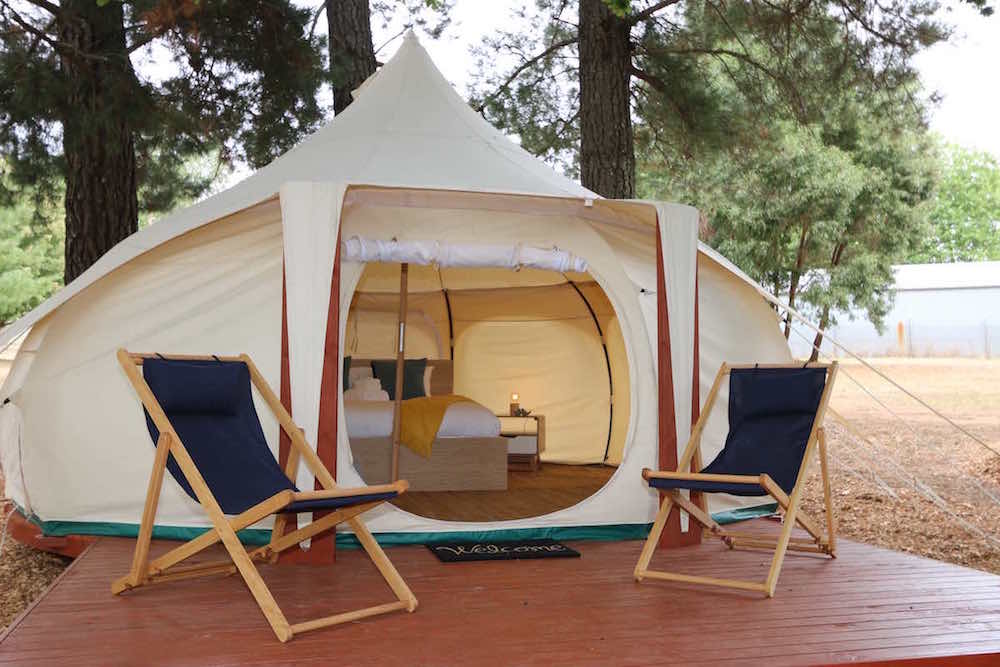 Daylesford Glamping | 3021 Ballan-Daylesford Rd, Daylesford VIC 3460, Australia | Phone: (03) 5348 3821