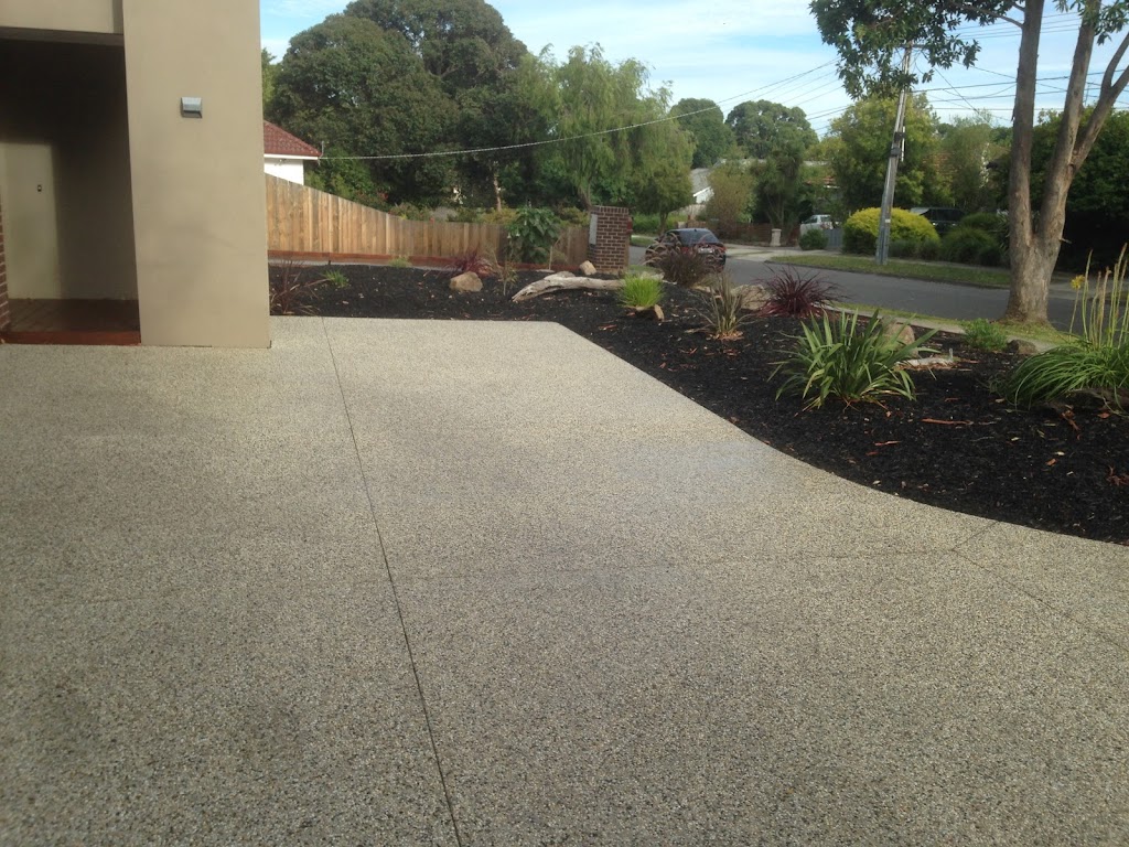 Exposed aggregate Concrete | 69 Heany Park Rd, Rowville VIC 3178, Australia | Phone: (03) 9764 3133