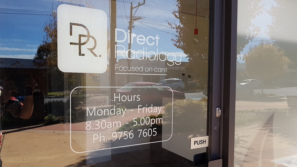 Direct Radiology | health | 66 Main Rd, Monbulk VIC 3793, Australia | 0397567605 OR +61 3 9756 7605
