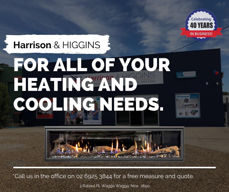 Harrison & Higgins Airconditioning | 2 Rabaul Pl, Wagga Wagga NSW 2650, Australia | Phone: (02) 6925 3844