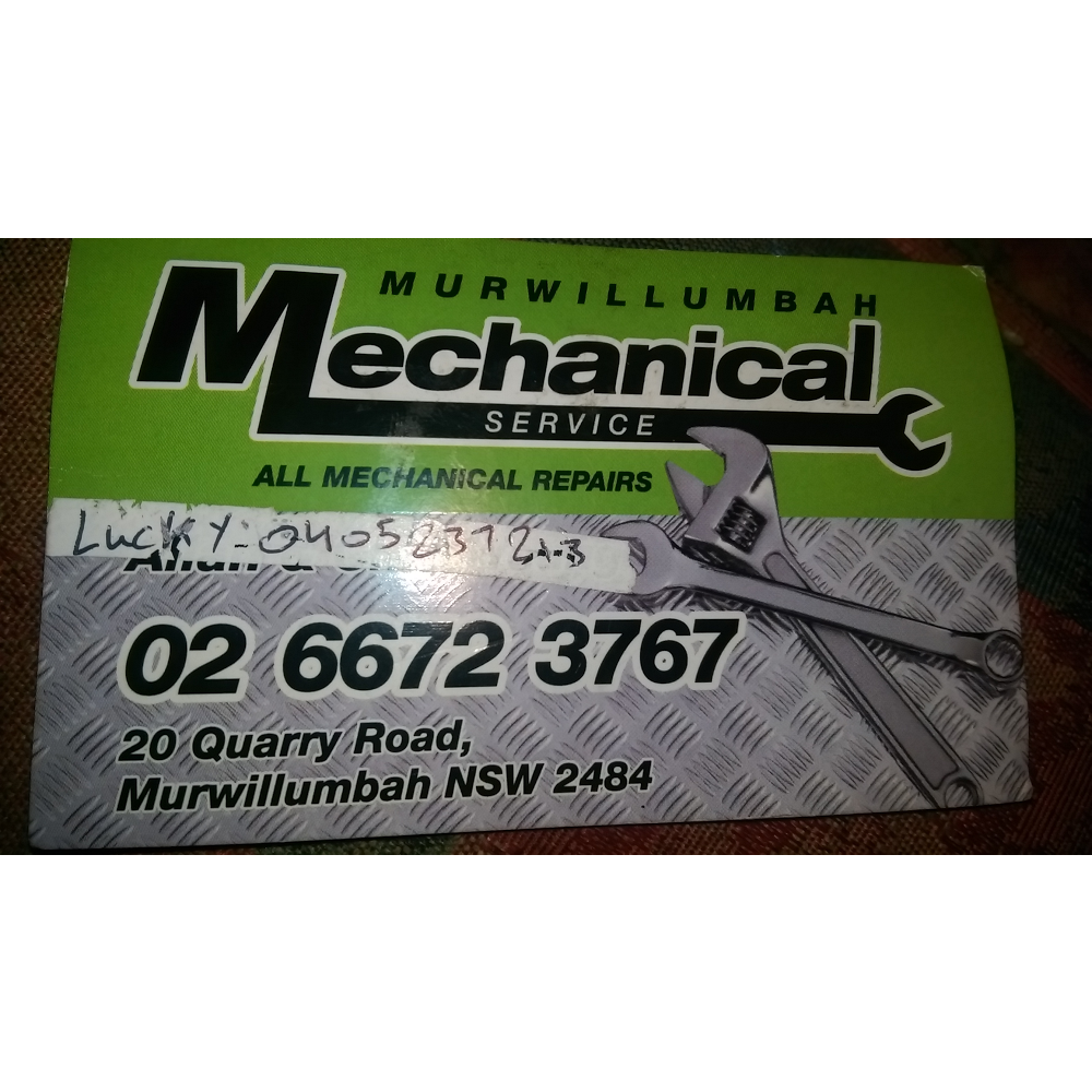 Murwillumbah Mechanical Service | car repair | 20 Quarry Rd, South Murwillumbah NSW 2484, Australia | 0266723767 OR +61 2 6672 3767