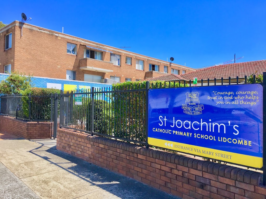 St Joachims Catholic Primary School | school | 7 Mary St, Lidcombe NSW 2141, Australia | 0296461310 OR +61 2 9646 1310