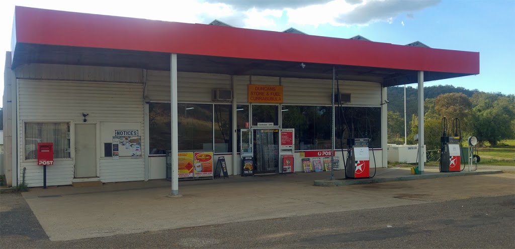 Duncans Store & Fuel | gas station | 4 Davis St, Currabubula NSW 2342, Australia | 0267689048 OR +61 2 6768 9048