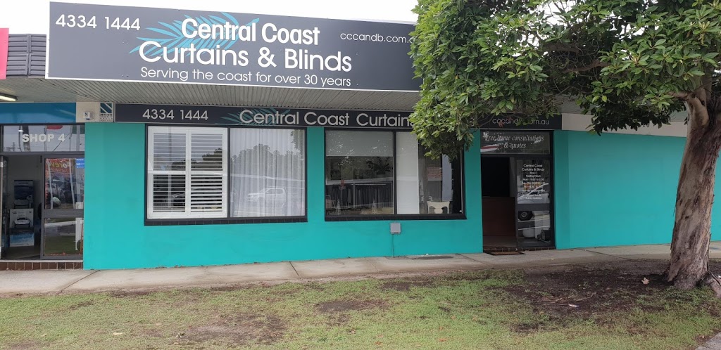 Central Coast Curtains & Blinds | home goods store | 3/402 The Entrance Rd, Long Jetty NSW 2261, Australia | 0243341444 OR +61 2 4334 1444