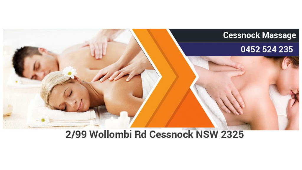 Cessnock Massage | 2/99 Wollombi Rd, Cessnock NSW 2325, Australia | Phone: 0452 524 235