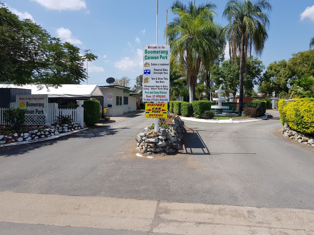 Boomerang Caravan Park | rv park | 2-10 Dunn St, Biloela QLD 4715, Australia | 0749921815 OR +61 7 4992 1815