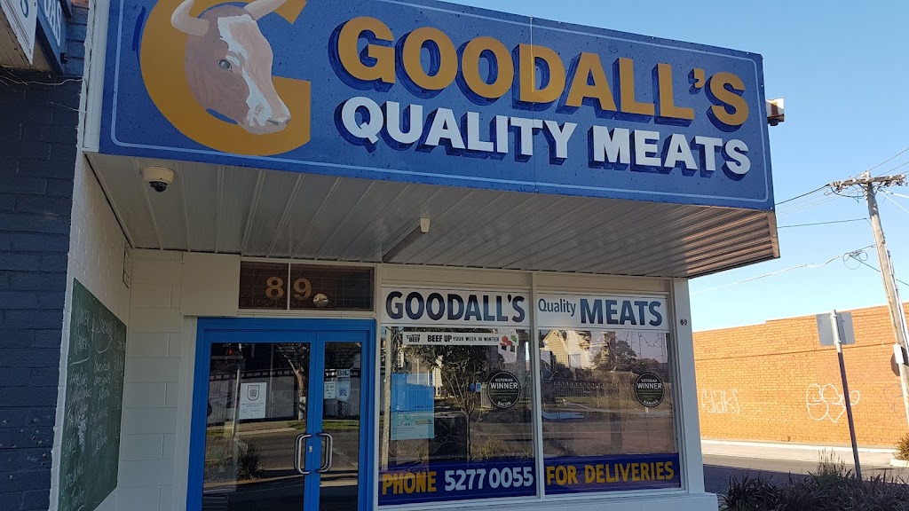 Goodalls Quality Meats | food | 89 Vines Rd, Hamlyn Heights VIC 3215, Australia | 0352770055 OR +61 3 5277 0055
