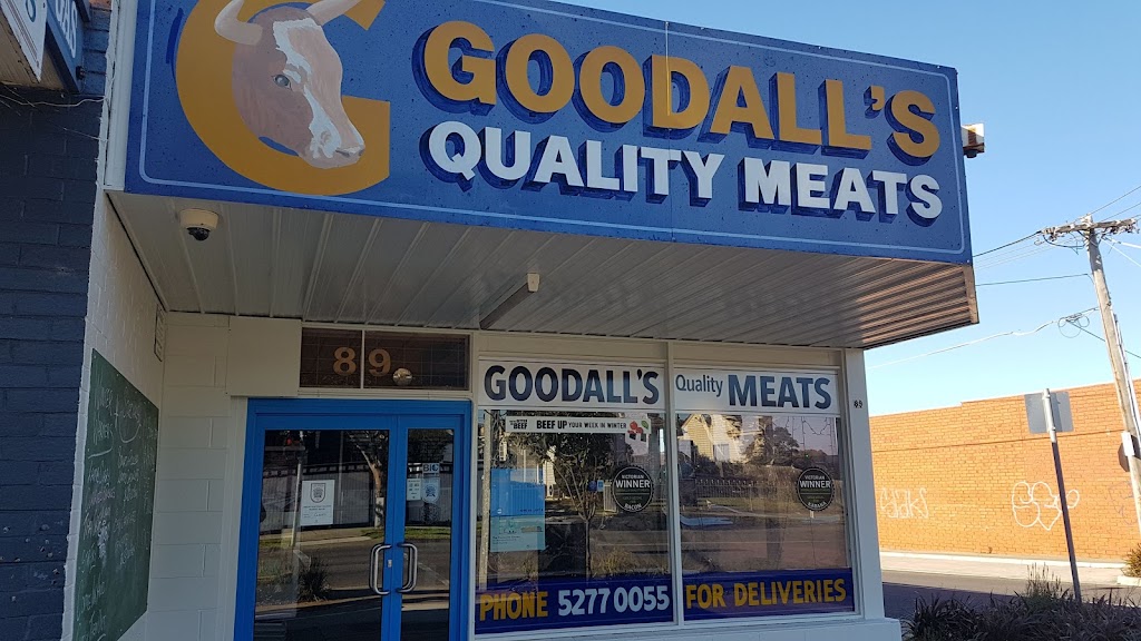 Goodalls Quality Meats | 89 Vines Rd, Hamlyn Heights VIC 3215, Australia | Phone: (03) 5277 0055