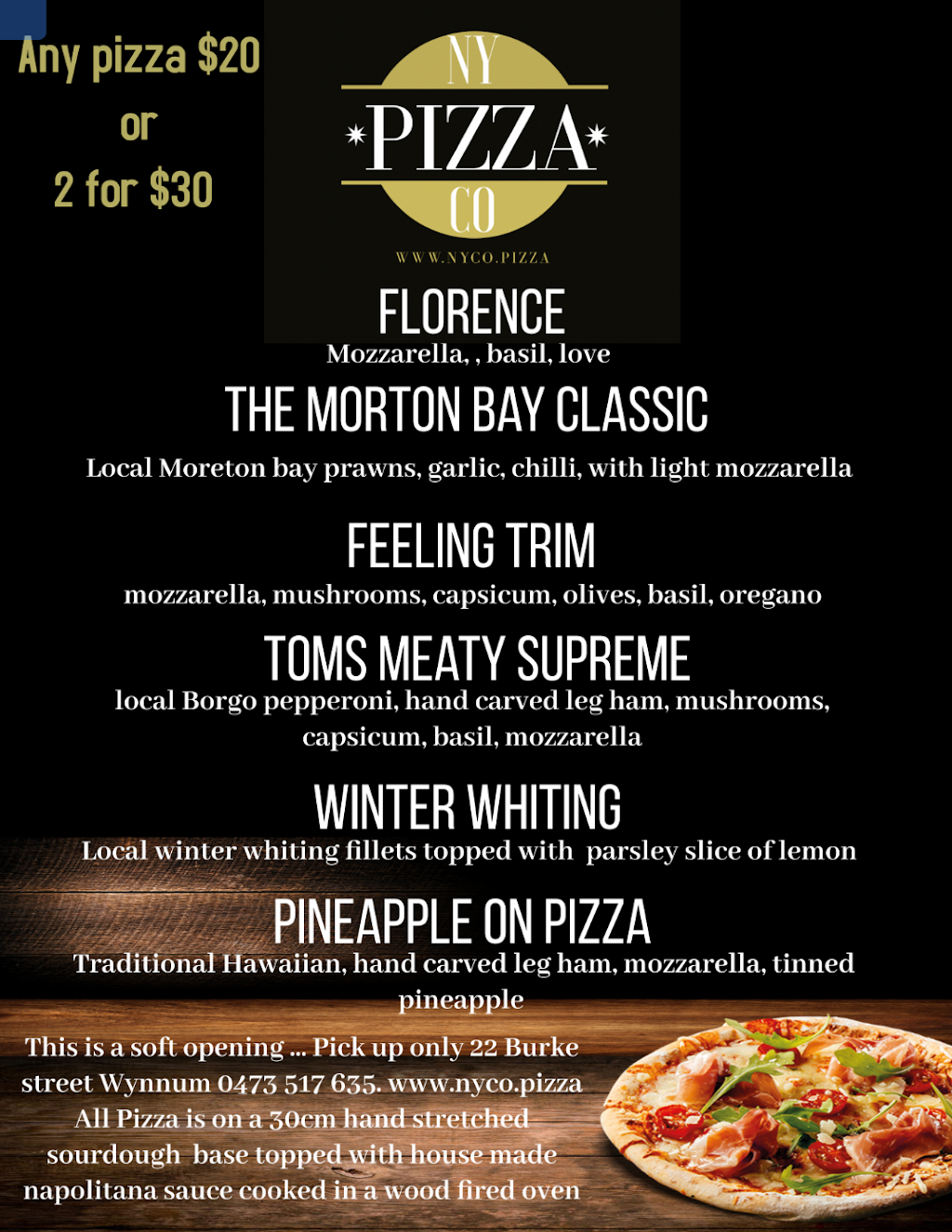 NY Pizza co | meal takeaway | Wynnum wading pool, Wynnum Esplanade, Wynnum QLD 4178, Australia | 0413517637 OR +61 413 517 637