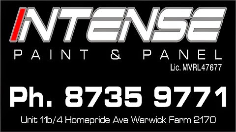 Intense Paint & Panel | car repair | 1/25 Childs Rd, Chipping Norton NSW 2170, Australia | 0297235761 OR +61 2 9723 5761