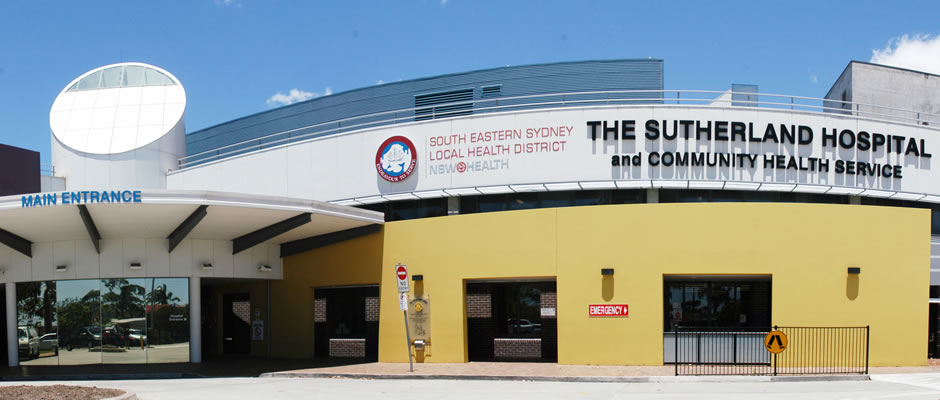 The Sutherland Hospital | Kingsway & Kareena Rd, Caringbah NSW 2229, Australia | Phone: (02) 9540 7111