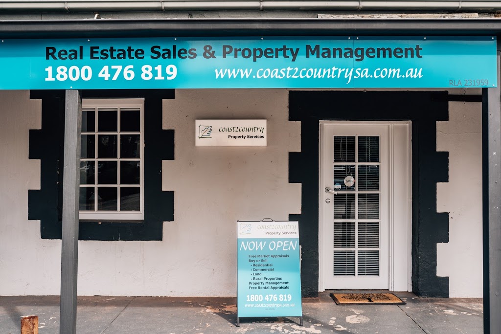 coast2country Property Services | real estate agency | 3/42 Barossa Valley Way, Lyndoch SA 5351, Australia | 1800476819 OR +61 1800 476 819